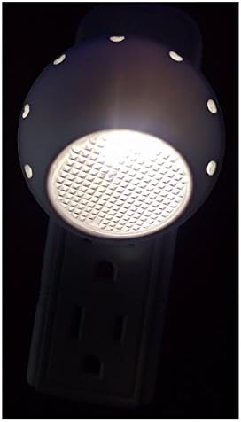 POWTECH Автоматично led нощна светлина, Включване на стенен монтаж лампа с датчик от здрач до зори, Топло Бяло, за да антре, Спалня, Баня, Кухня, стълби, Детска, Энергоэффективный, 2 комплекта по стандарт на ETL