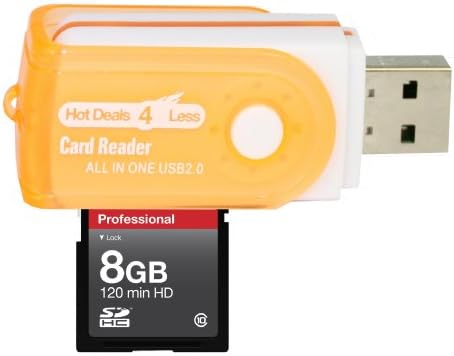 Високоскоростна карта памет 8GB Class 10 SDHC Team 20 MB /s. Най-бързата карта на пазара за цифров фотоапарат PENTAX E90 H90 I-10. В комплекта е включен и безплатен високоскоростен USB адаптер. Идва с.