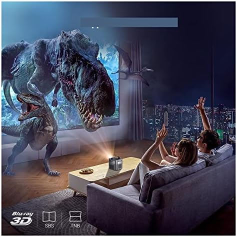 3D 4K Cinema Smart с Android и WiFi Мини Лаптоп за Домашно Кино 1080P Видео