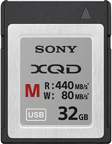 Карта памет Sony 32GB XQD серия M (четене до 440 MB / сек) със софтуер за възстановяване на файлове