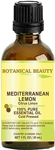 Етерично масло от лимон (Средиземноморски). чисто терапевтичен клас, с високо качество, неразреден. 1 Ет. унция - 30 мл.
