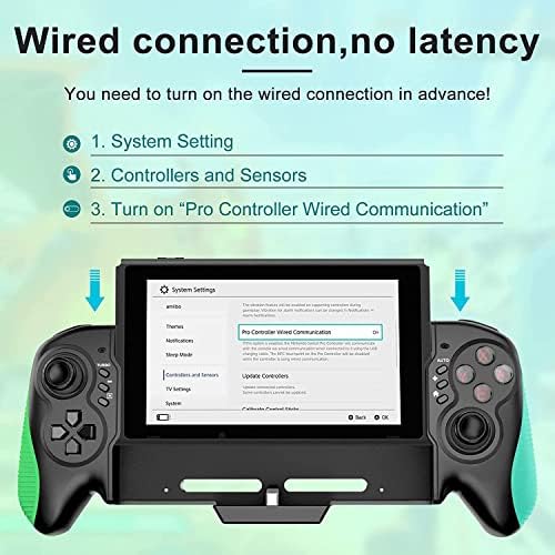 Контролери Switch, Подмяна на контролера на Nintendo Switch, Джойконы Switch, Съвместими с wi-fi L/ R контролер на Nintendo Switch с поддръжка на dual вибрации Пробуждане и на екрана