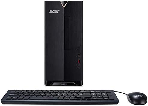 Настолен компютър Acer Aspire TC-885-UR16, Intel Core i7-8700 8-то поколение, 8 GB DDR4, 1 TB твърд диск, 8X DVD, 802.11 ac WiFi, Windows 10 Home