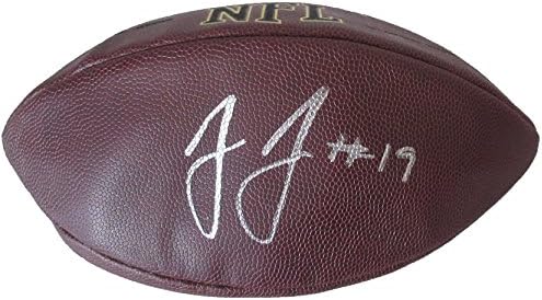 Джуджу Смит Шустер подписа на Уилсън футболист NFL, Питсбърг Стийлърс, ЮСК Троянс, най-обещаващ играч. Драфт NFL 2017