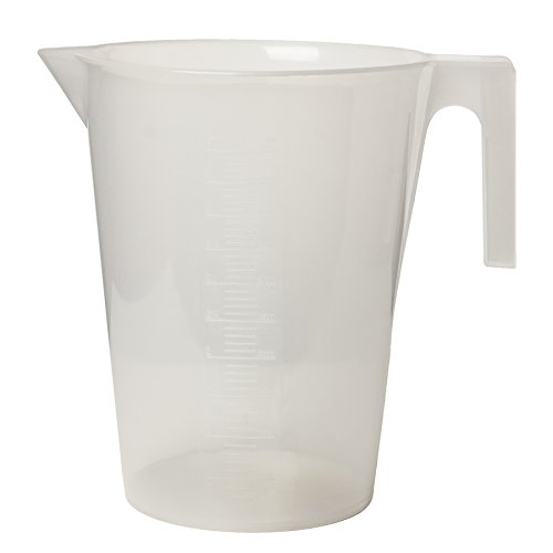 SP Bel-Art Полипропилен градуированный чаша големия обем обем от 10 000 мл; Класификация 200 мл (F26219-0010), Опаковка от 2