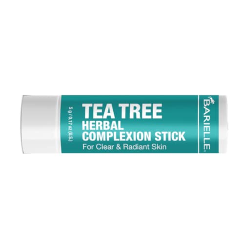 BARIELLE Tea Tree Тен Стик - Пръчка за грижа за лицето с билков комплекс за чиста и сияйна кожа, Размер за пътуване