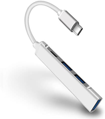 Хъбове Тип C C USB ХЪБ 3,0 4 Порта Мультиразветвитель OTG Адаптер за Pro Air Аксесоари USB 3.0 Тип C Хъб USB хъбове (Цвят: OneColor, размер: 1,7 см. * 8,3 см)