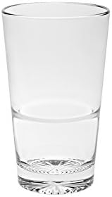 Barski - Чаша за хайбола от европейския стъкло - Штабелируемый - Не засяда - Художествено оформен - 14,2 грама. - Комплект от 6 чаши за хайбола - Произведено в Европа
