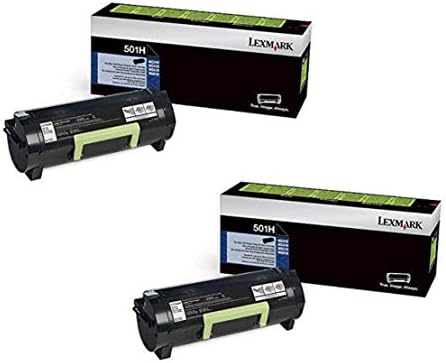 Lexmark 501H (50F1H00) тонер Касета с висок добив, 2 опаковки
