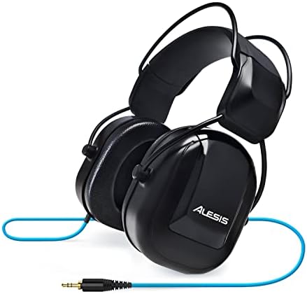 Tbg DRP100 - Електронни Барабани слушалки с аудиоизоляцией за наблюдение, класове или на сценичното се използва с адаптер, 1/4 инча и защитна чанта