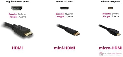 Високоскоростен HDMI кабел Delock с конектор Ethernet, HDMI, A към конектора HDMI Micro D 3D 4 K 1 m Slim Premium
