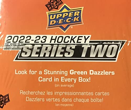 2022 2023 Хокейна серия на горната палуба на 2 Запечатанная от Неоткритата кутия за blasters с и с малко пари Възможни начинаещи Young Guns и Потници