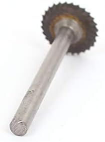 X-DREE 3 мм сверлильное дупка 12x2 мм Диск Корона от Волфрамов карбид, Файл за инструмент (tool Опашка: 3 мм, 12x2 мм, Диско-кабеса, файл от вольфрамовой Стомана, файл para herramienta