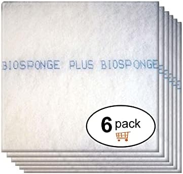 презареждане на въздушен филтър 22 x 22 BioSponge plus (6 опаковки) С една доставка