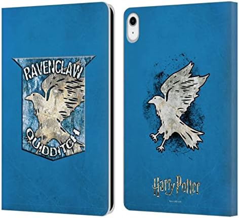 Дизайн на своята практика за главата Официално Лицензиран Икона на Хари Потър Равенкло по куидич на грифиндор, Затворник Азкабана V Кожен калъф-книжка-джобен формат и е Съвместим с Apple iPad 10.9 (2022)