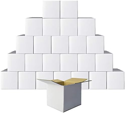 Кутии за доставка 6x6x6 Кутии От Велпапе Малка Пощенска кутия, 25 Опаковки